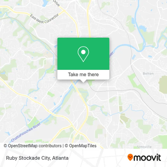 Ruby Stockade City map