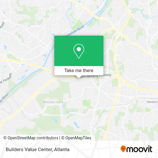 Builders Value Center map