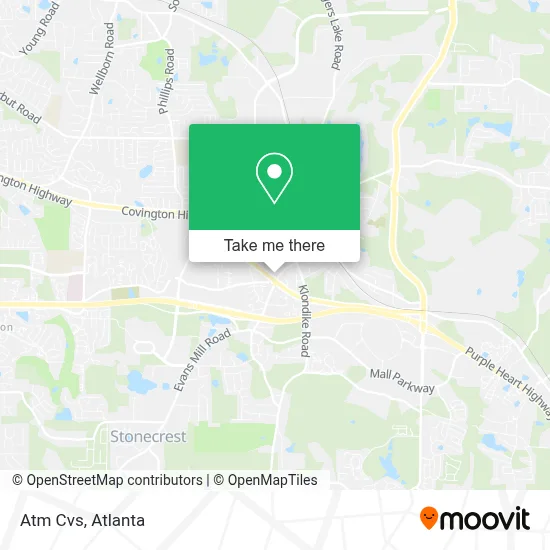 Atm Cvs map