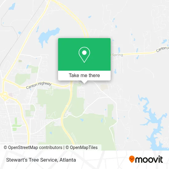 Stewart's Tree Service map