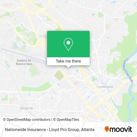 Nationwide Insurance - Lloyd Pro Group map