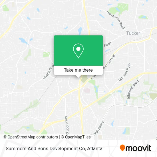 Summers And Sons Development Co map