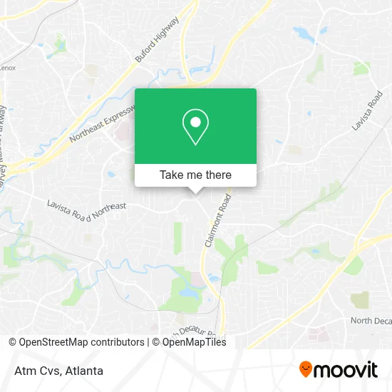 Atm Cvs map