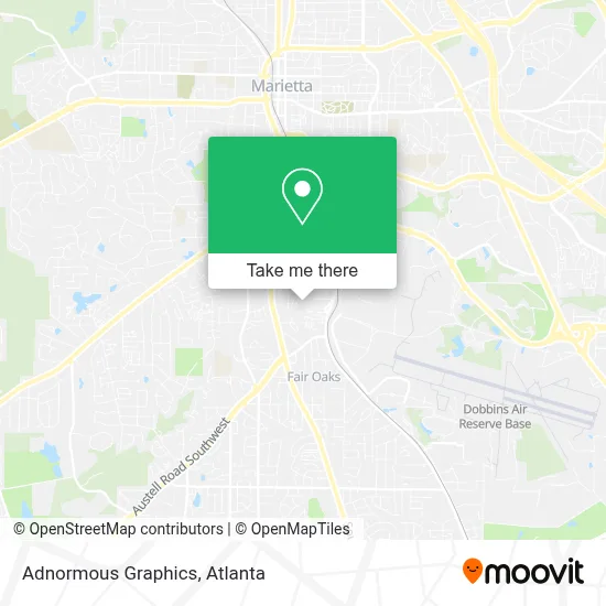 Adnormous Graphics map