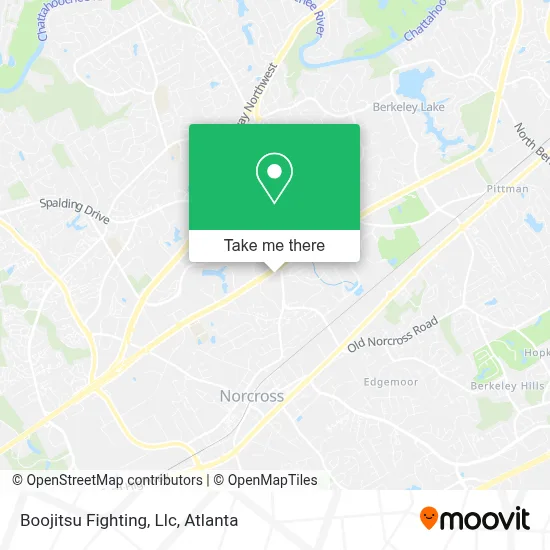 Boojitsu Fighting, Llc map