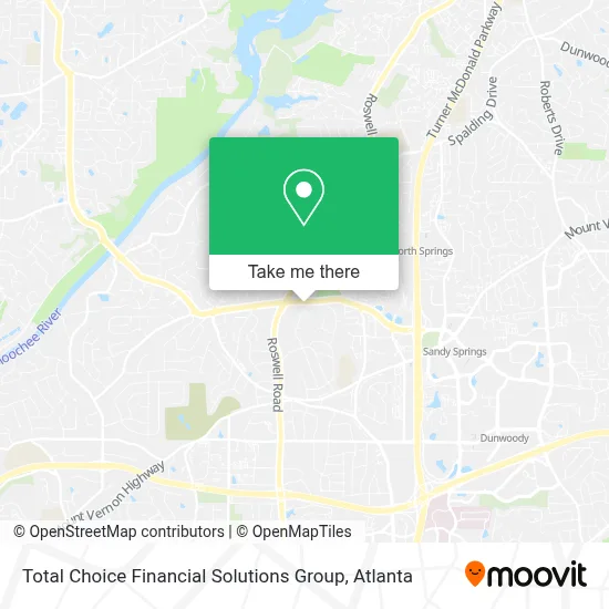 Total Choice Financial Solutions Group map
