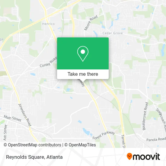 Reynolds Square map