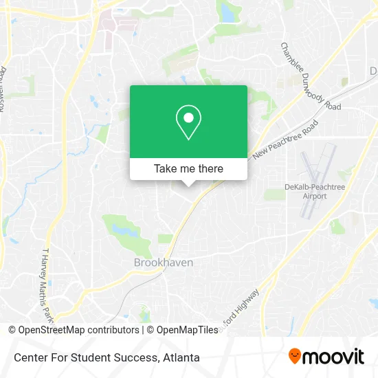 Center For Student Success map
