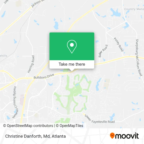 Christine Danforth, Md map