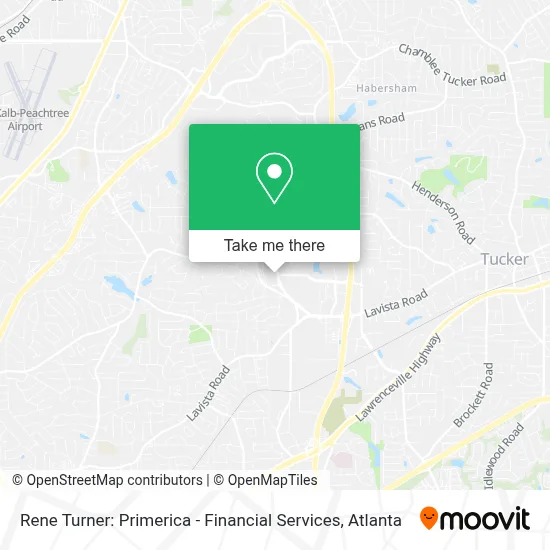 Rene Turner: Primerica - Financial Services map