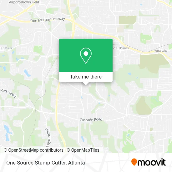 One Source Stump Cutter map