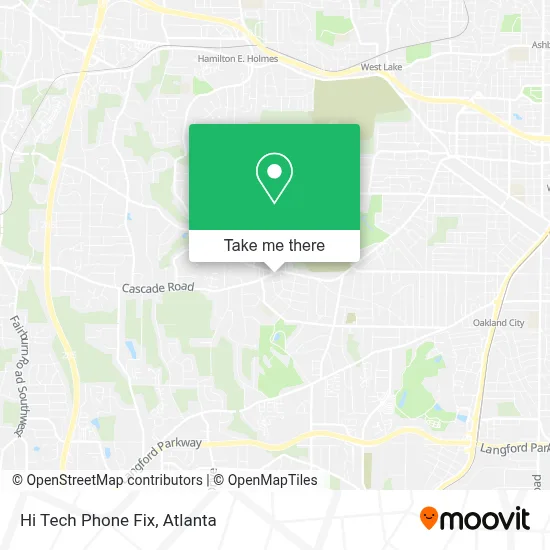 Hi Tech Phone Fix map