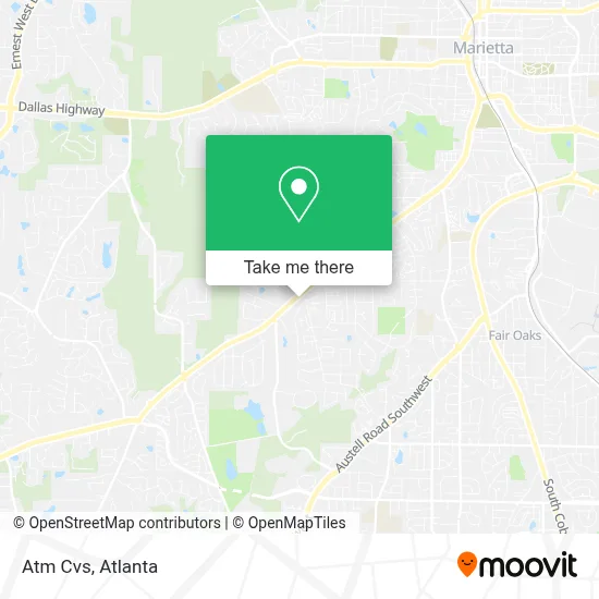 Atm Cvs map