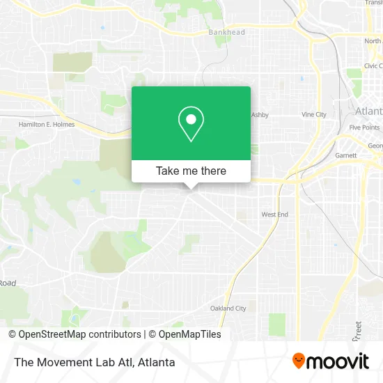 The Movement Lab Atl map