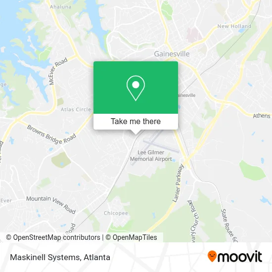 Maskinell Systems map