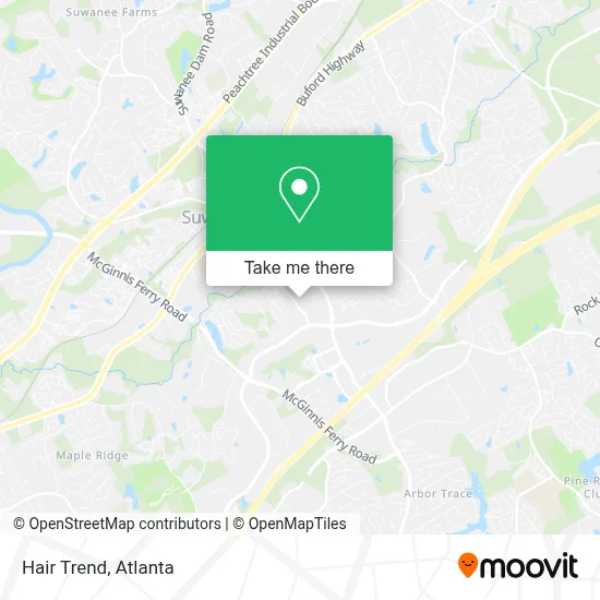 Hair Trend map
