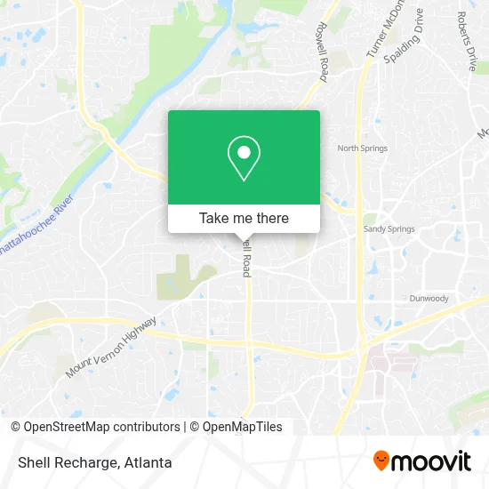 Shell Recharge map