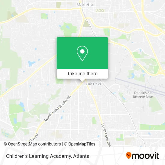Children's Learning Academy map