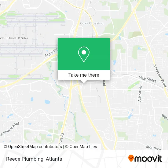 Reece Plumbing map