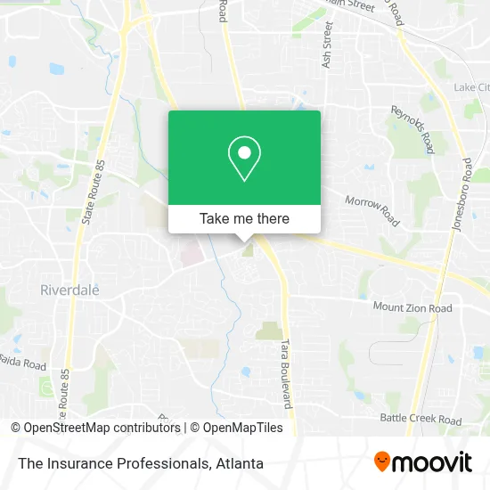 The Insurance Professionals map