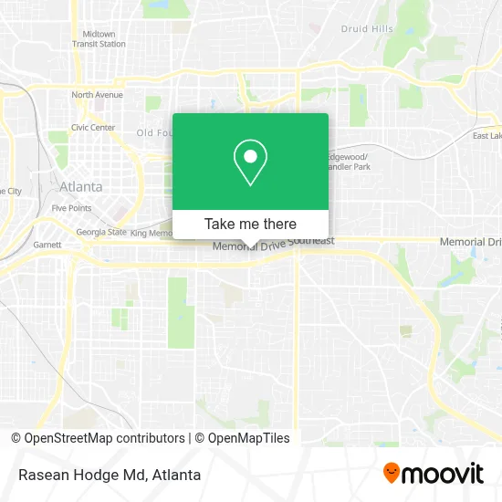 Rasean Hodge Md map