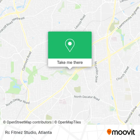 Rc Fitnez Studio map