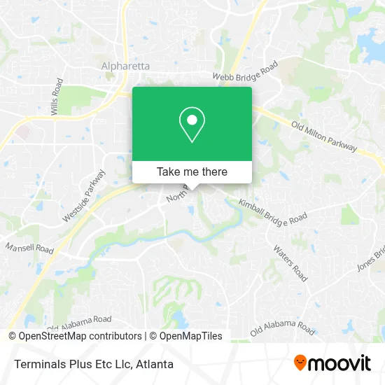 Terminals Plus Etc Llc map