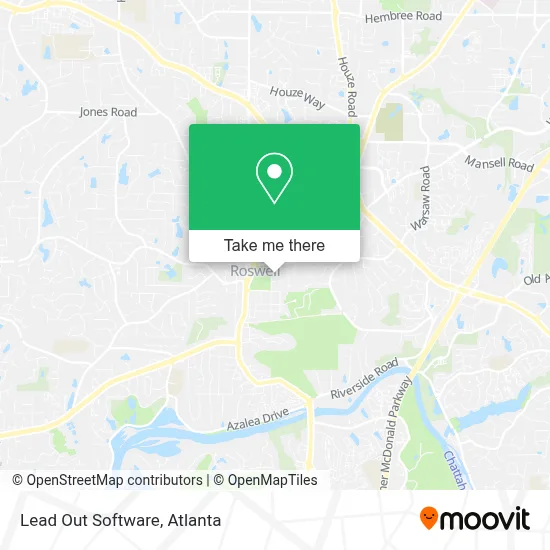 Lead Out Software map