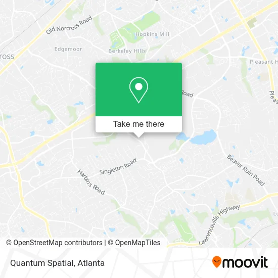 Quantum Spatial map