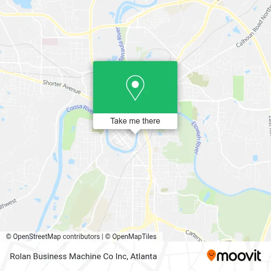 Rolan Business Machine Co Inc map