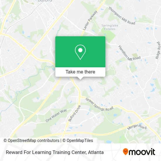 Reward For Learning Training Center map