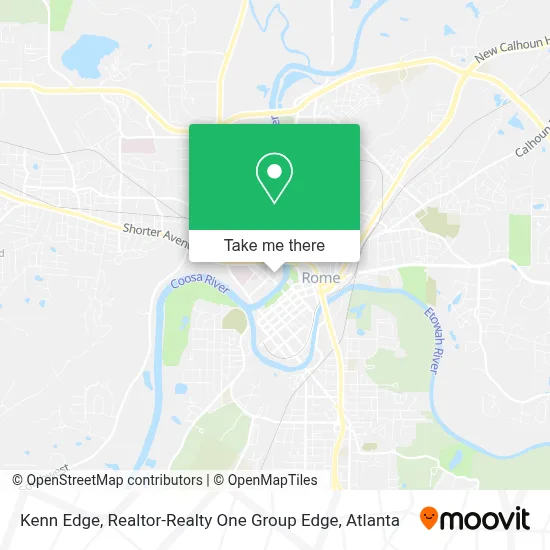 Kenn Edge, Realtor-Realty One Group Edge map