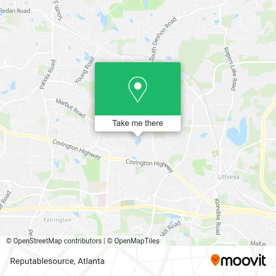 Reputablesource map