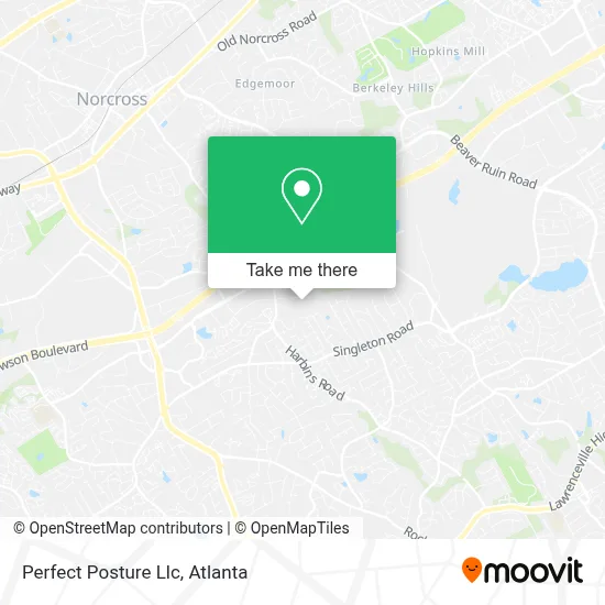 Perfect Posture Llc map