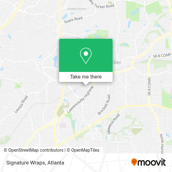 Signature Wraps map