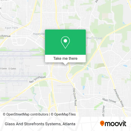 Glass And Storefronts Systems map