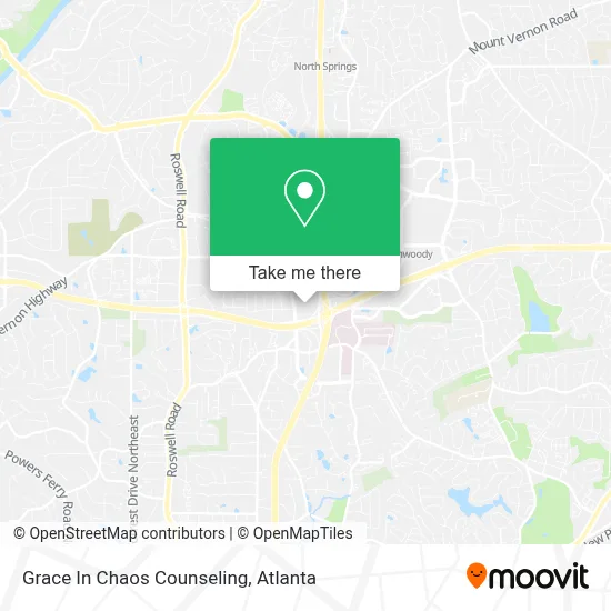 Grace In Chaos Counseling map