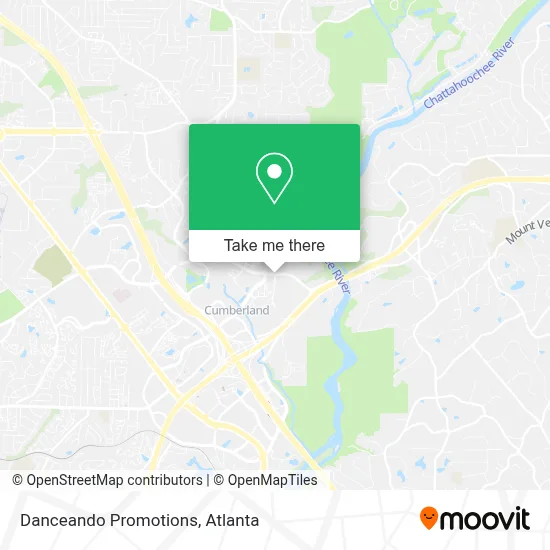 Danceando Promotions map