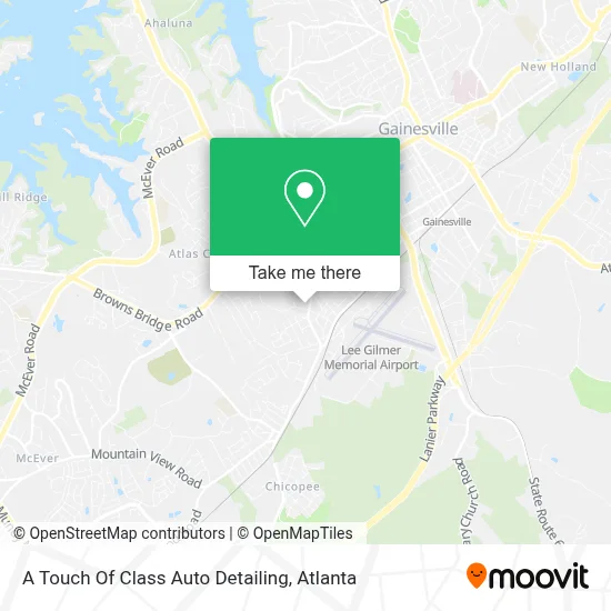A Touch Of Class Auto Detailing map