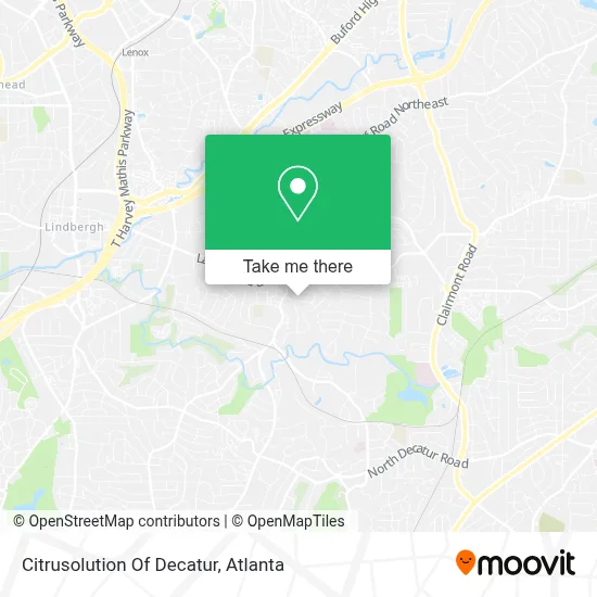 Citrusolution Of Decatur map