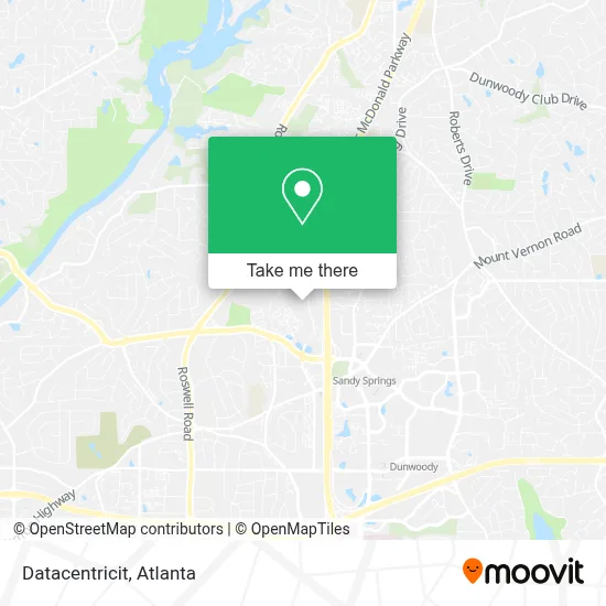 Datacentricit map