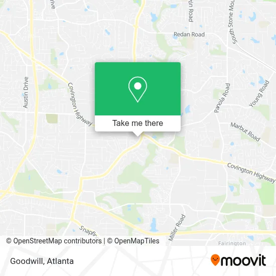 Goodwill map