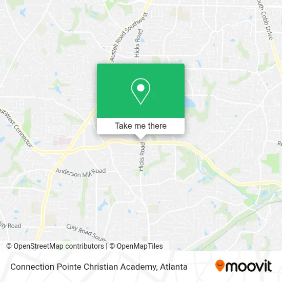 Connection Pointe Christian Academy map