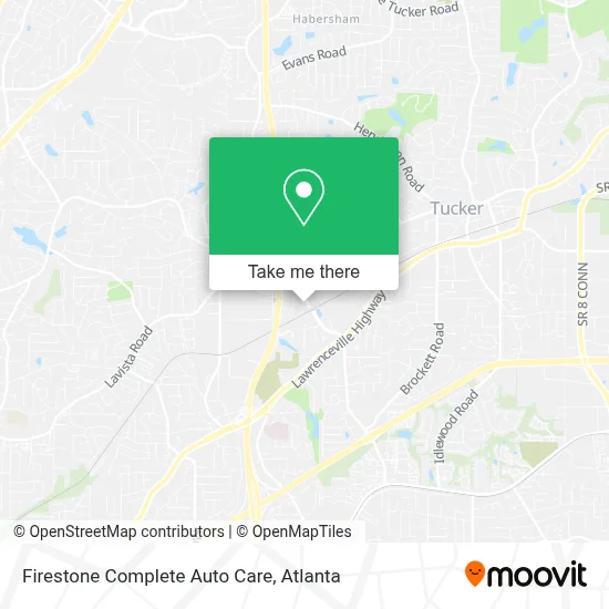 Firestone Complete Auto Care map