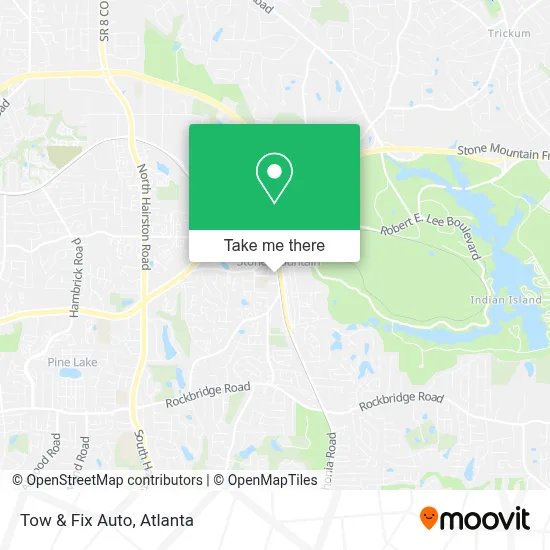 Tow & Fix Auto map