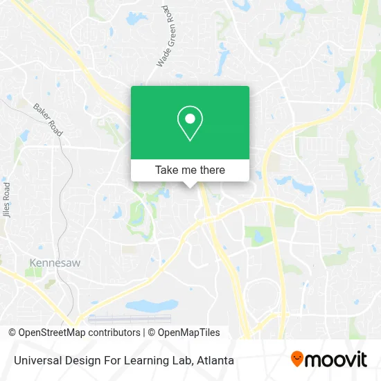 Universal Design For Learning Lab map