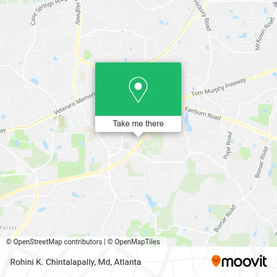 Rohini K. Chintalapally, Md map