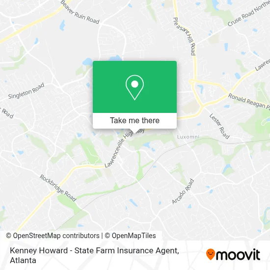 Kenney Howard - State Farm Insurance Agent map