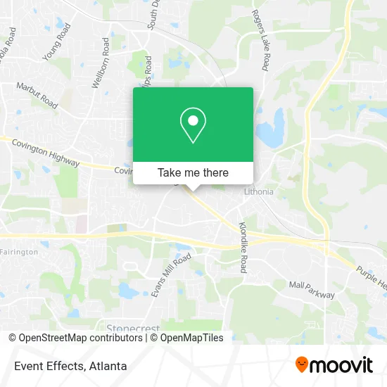 Event Effects map