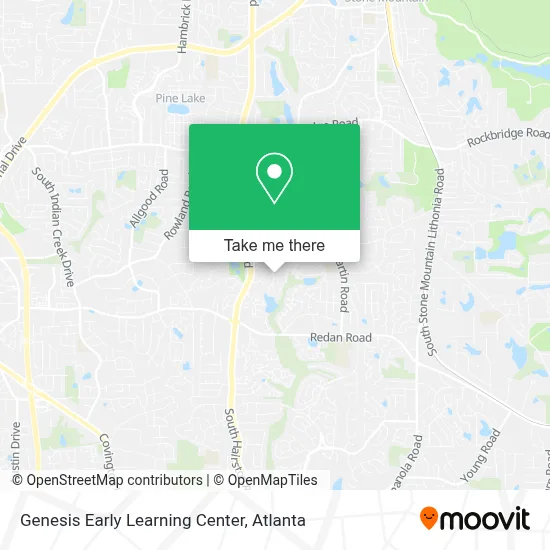 Genesis Early Learning Center map